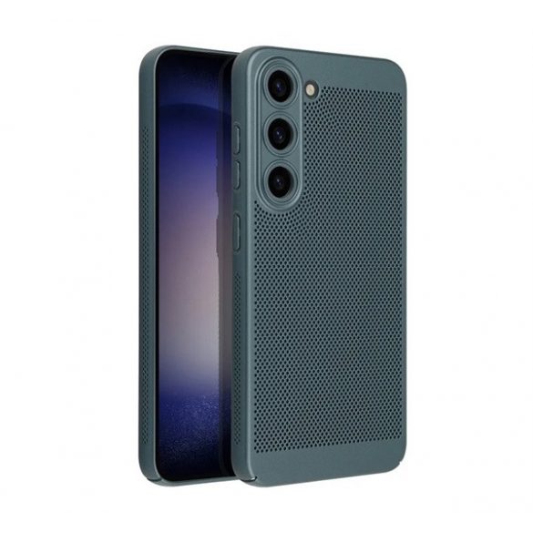 Protector din plastic pentru telefon (respirabil, perforat, protector pentru cameră) VERDE ÎNCHIS Samsung Galaxy A15 5G (SM-A156), Galaxy A15 (SM-A155)