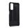 Protector de telefon din plastic Defender (rezistenta la impact, colt cu perna de aer, interior din silicon, efect metalic) NEGRU Samsung Galaxy A05s (SM-A057F)