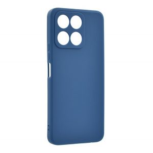 Protector de telefon din silicon (mat) BLUE INCHIS Honor X6a