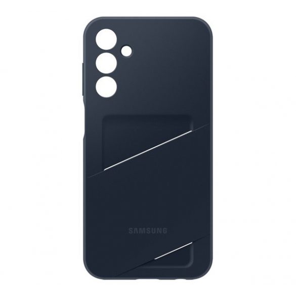 Protector de telefon din silicon SAMSUNG (buzunar pentru card) NEGRU Samsung Galaxy A15 5G (SM-A156)