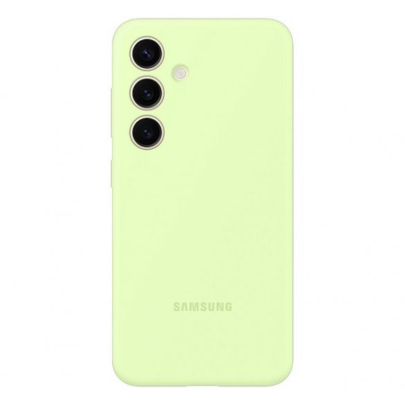 Protectie de telefon din silicon SAMSUNG VERDE DESCHIS Samsung Galaxy S24 (SM-S921)