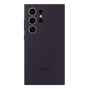 Protectie de telefon din silicon SAMSUNG DARK PURPLE Samsung Galaxy S24 Ultra (SM-S928)