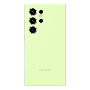 Protectie de telefon din silicon SAMSUNG VERDE DESCHIS Samsung Galaxy S24 Ultra (SM-S928)