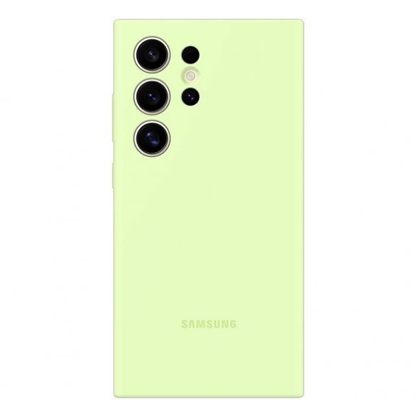 Protectie de telefon din silicon SAMSUNG VERDE DESCHIS Samsung Galaxy S24 Ultra (SM-S928)