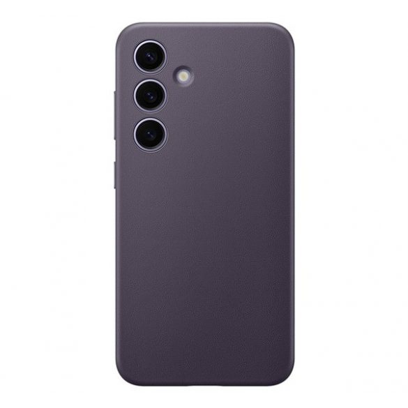 Conceput pentru protectia telefonului din plastic SAMSUNG (copertă din spate din piele ECO) PURPLE Samsung Galaxy S24 Plus (SM-S926)