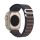 Curea de schimb DUX DUCIS GS (dimensiune personalizată, mare, textilă, reglabilă) DARK GREY Apple Watch Ultra 2 49 mm, Watch Ultra 49 mm, Watch Series 9 45 mm