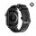 Curea de schimb DUX DUCIS YA (dimensiune personalizată, mare, piele naturală, magnetică) NEGRU Apple Watch Ultra 2 49 mm, Watch Ultra 49 mm, Watch Series 9 45 mm