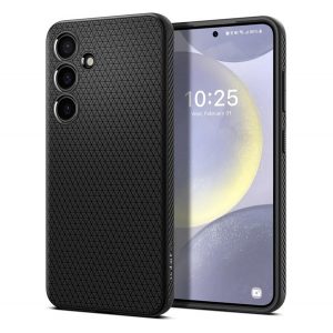 Protectie de telefon din silicon SPIGEN LIQUID AIR (rezistenta la impact, colt cu perna de aer, romb) NEGRU Samsung Galaxy S24 Plus (SM-S926)