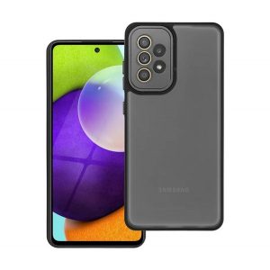 Husă silicon pentru telefon (rezistent la șocuri, spate acrilic, protecțiede cameră) negru Samsung Galaxy A52s 5G (SM-A528), Galaxy A52 4G (SM-A525F), Galaxy A52 5G (SM-A526F)