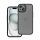 Protectie din silicon pentru telefon (rezistenta la impact, spate acrilic, protectie camera) NEGRU Apple iPhone 15