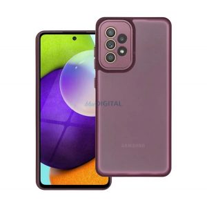 Silicon protector pentru telefon (rezistent la șocuri, spate acrilic, protector pentru cameră) LILA Samsung Galaxy A52s 5G (SM-A528), Galaxy A52 4G (SM-A525F), Galaxy A52 5G (SM-A526F)