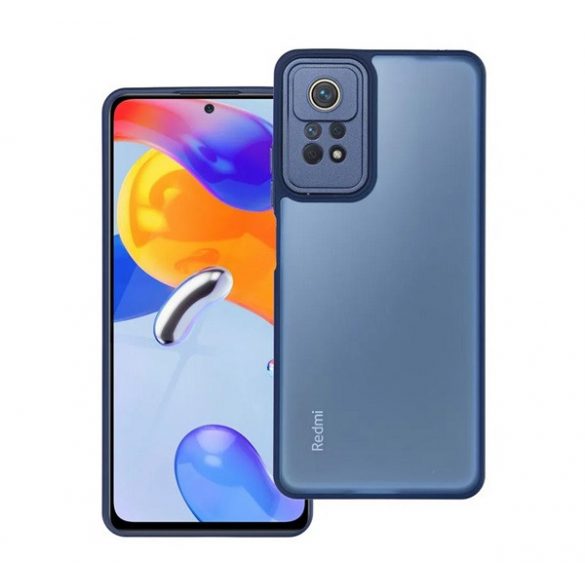 Protectie din silicon pentru telefon (rezistenta la impact, spate acrilic, protectie camera) ALBASTRU INCHIS Xiaomi Redmi Note 11 Pro