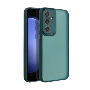 Protectie din silicon pentru telefon (rezistenta la impact, spate acrilic, protectie pentru camera) VERDE INCHIS Samsung Galaxy A15 5G (SM-A156)