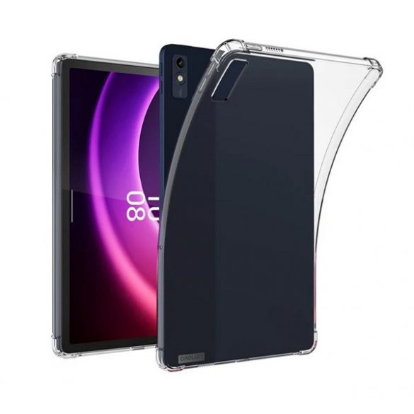 Protectie din silicon pentru telefon (rezistenta la impact, colt cu perna de aer) TRANSPARENT Lenovo Tab M10 5G (TB-X607)