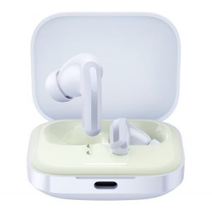 Căști bluetooth XIAOMI REDMI BUDS 5 STEREO (v5.3, TWS, filtru de zgomot activ, IP54 + carcasă de încărcare) ALBASTRU DESCHIS