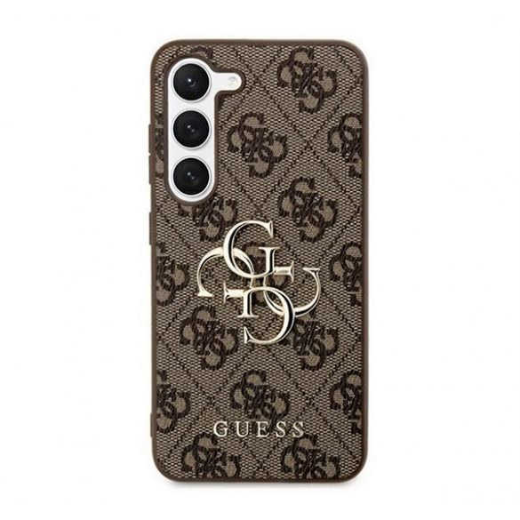 Protectie de telefon din plastic GUESS 4G BIG METAL LOGO (rezistenta la impact, spate cu efect piele) MARO Samsung Galaxy S24 Plus (SM-S926)