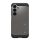 Protectie de telefon din plastic SPIGEN TOUGH ARMOR (cadru din silicon, rezistenta la impact, suport) DARK GREY Samsung Galaxy S24 (SM-S921)