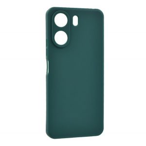 Protector de telefon din silicon (mat) VERDE ÎNCHIS Xiaomi Redmi 13C