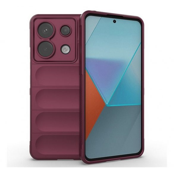 Protectie din silicon pentru telefon (rezistenta la socuri, protectie camera, 3D) BURUNDIA Xiaomi Redmi Note 13 Pro 5G