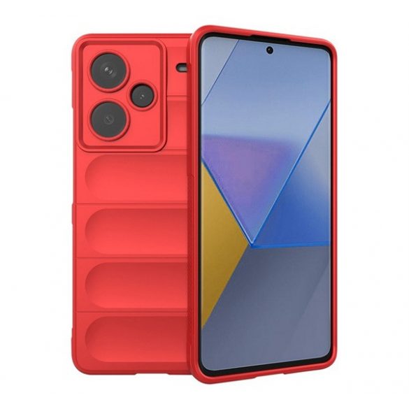 Protectie din silicon pentru telefon (rezistenta la socuri, protectie camera, 3D) ROSU Xiaomi Redmi Note 13 Pro Plus 5G