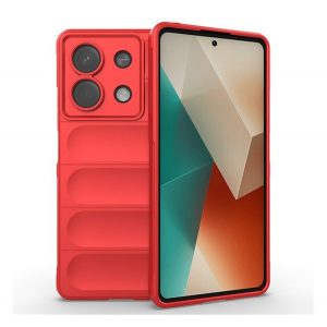 Husă silicon pentru telefon (rezistență la șocuri, protecție cameră, 3D) PIROS Xiaomi Redmi Note 13 5G