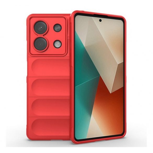 Husă silicon pentru telefon (rezistență la șocuri, protecție cameră, 3D) PIROS Xiaomi Redmi Note 13 5G