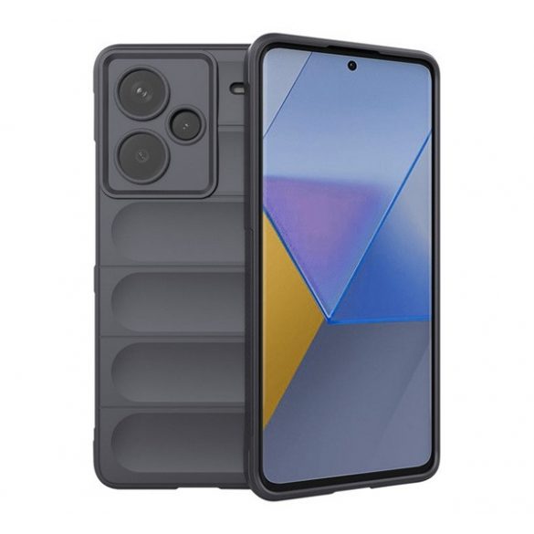 Husă silicon pentru telefon (rezistent la șocuri, protecția camerei, 3D) BREECHYCLE Xiaomi Redmi Note 13 Pro Plus 5G