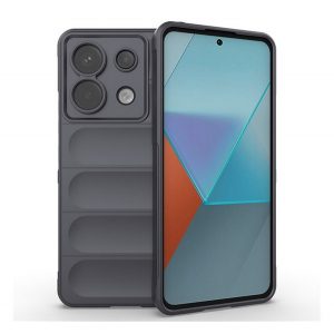 Protectie din silicon pentru telefon (rezistenta la socuri, protectie camera, 3D) GR INCHIS Xiaomi Redmi Note 13 Pro 5G