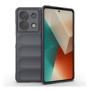 Protectie din silicon pentru telefon (rezistenta la socuri, protectie camera, 3D) GR INCHIS Xiaomi Redmi Note 13 5G