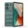 Protectie din silicon pentru telefon (rezistenta la socuri, protectie camera, 3D) VERDE INCHIS Xiaomi Redmi Note 13 5G