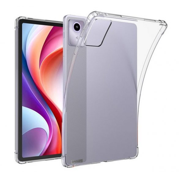 Protectie din silicon pentru telefon (rezistenta la impact, colt cu perna de aer) TRANSPARENT Lenovo Tab M11 (TB330)