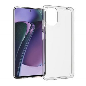 Protectie din silicon pentru telefon (ultra-subtire) TRANSPARENT Motorola Moto G24, Moto G04