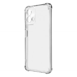 Protectie din silicon pentru telefon (rezistenta la impact, colt cu perna de aer) TRANSPARENT Motorola Moto G34 5G (XT-2363)