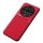 Protectie din plastic pentru telefon (cadru din silicon, rezistenta la impact, magnetic, spate cu efect piele, dungi) RED Honor Magic6 Lite 5G