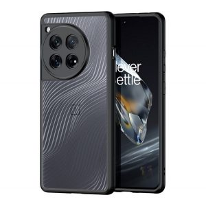 Protectie telefon DUX DUCIS AIMO din plastic (rezistenta la impact, cadru silicon, protectie camera, mat, val) NEGRU OnePlus 12R 5g