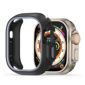 Cadru de ceas din plastic DUX DUCIS BAMO (rezistență la impact) GR ÎNCHIS Apple Watch Ultra 2 49 mm, Watch Ultra 49 mm