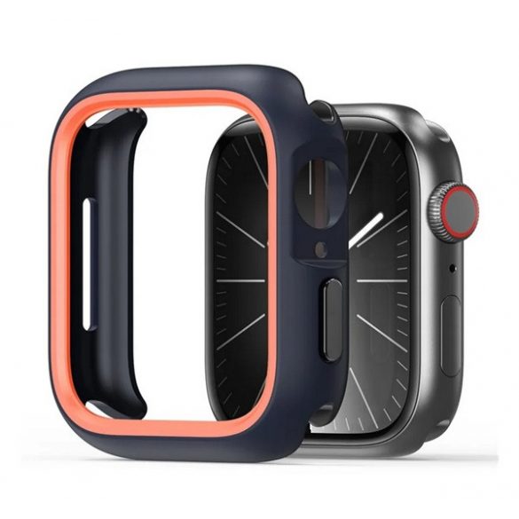 Cadru de ceas din plastic DUX DUCIS BAMO (rezistență la impact) PORTOCALIU Apple Watch Series 9 45mm, Watch Series 8 45mm, Watch Series 7 45mm