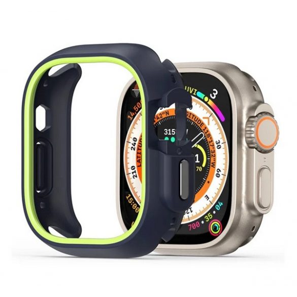 Cadru de ceas din plastic DUX DUCIS BAMO (rezistență la impact) VERDE DESCHIS Apple Watch Ultra 2 49 mm, Watch Ultra 49 mm