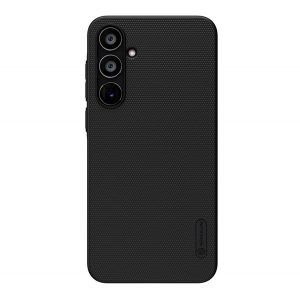 NILLKIN SUPER FROSTED plastic protecțiede telefon (cauciucat, suprafață aspră) negru Samsung Galaxy A35 5G (SM-A356)