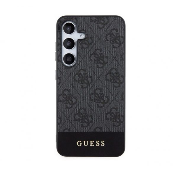 Protectie de telefon din plastic GUESS 4G STRIPE (spate textil) GRI Samsung Galaxy S24 (SM-S921)