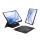 Husa DUX DUCIS in picioare, efect piele (FLIP, tastatura magnetica bluetooth, suport desktop, QWERTY, limba engleza) NEGRU Samsung Galaxy Tab S7 FE 5G (SM-T736), Galaxy Tab S7 FE WIFI 12.4 (SM-T733), Galaxy Tab S7 FE WIFI (SM-T730)