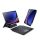 Husa DUX DUCIS in picioare, efect piele (FLIP, tastatura magnetica bluetooth, suport desktop, QWERTY, limba engleza) NEGRU Samsung Galaxy Tab S9 Plus LTE (SM-X816), Galaxy Tab S9 Plus WIFI (SM-X810)