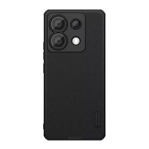 NILLKIN SUPER FROSTED PRO plastic protecțiede telefon (rezistent la impact, cauciucat, suprafață aspră) negru Xiaomi Redmi Note 13 Pro 5G