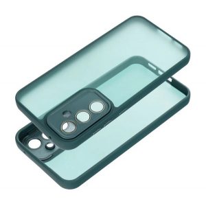 Protectie din silicon pentru telefon (rezistenta la impact, spate acrilic, protectie pentru camera) VERDE INCHIS Samsung Galaxy A55 5G (SM-A556)