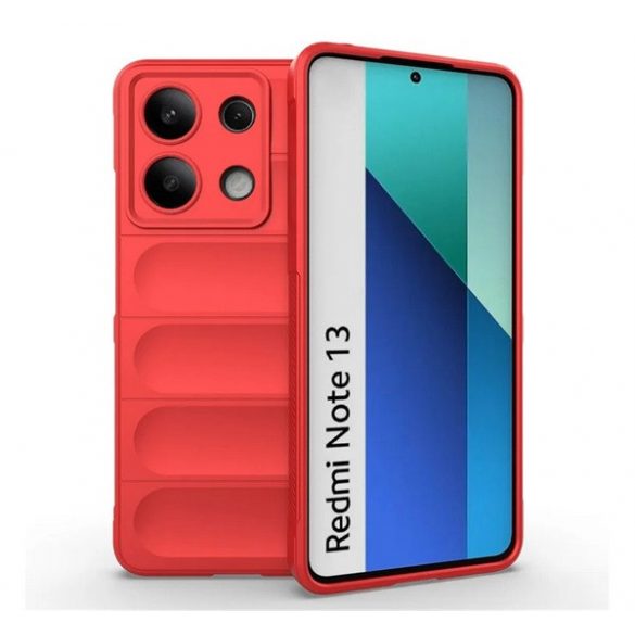 Husă silicon pentru telefon (rezistent la șocuri, protecția camerei, 3D) PIROS Xiaomi Redmi Note 13 4G