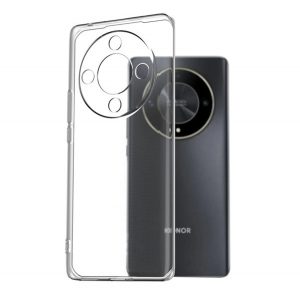 Protectie din silicon pentru telefon (rezistenta la impact, colt cu perna de aer) TRANSPARENT Honor Magic6 Lite 5G