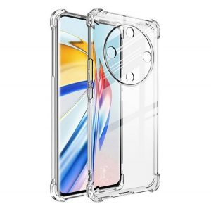 Protectie de telefon din silicon IMAK (rezistenta la impact, colt cu perna de aer) TRANSPARENT Honor Magic6 Lite 5G