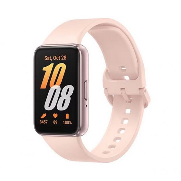 Bratara inteligenta bluetooth SAMSUNG Galaxy Fit 3 (curea din silicon, contor de activitate, 5 ATM, rezistenta la apa IP68) ROSE GOLD