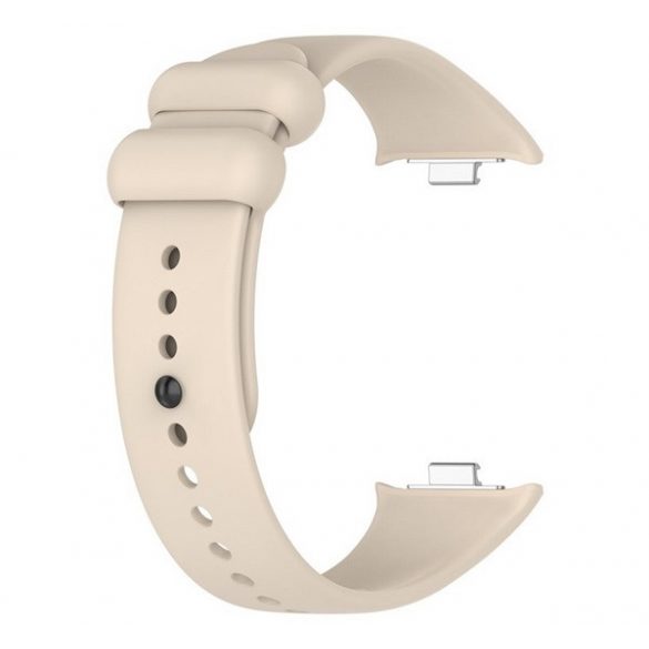 Curea de schimb (dimensiune personalizată, silicon) BEIGE Xiaomi Smart Band 8 Pro, Redmi Watch 4