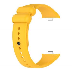 Curea de rezervă (dimensiune personalizată, silicon) GALBEN Xiaomi Smart Band 8 Pro, Redmi Watch 4